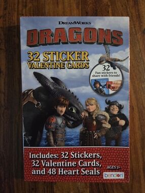 DreamWorks Dragons Valentine Cards
